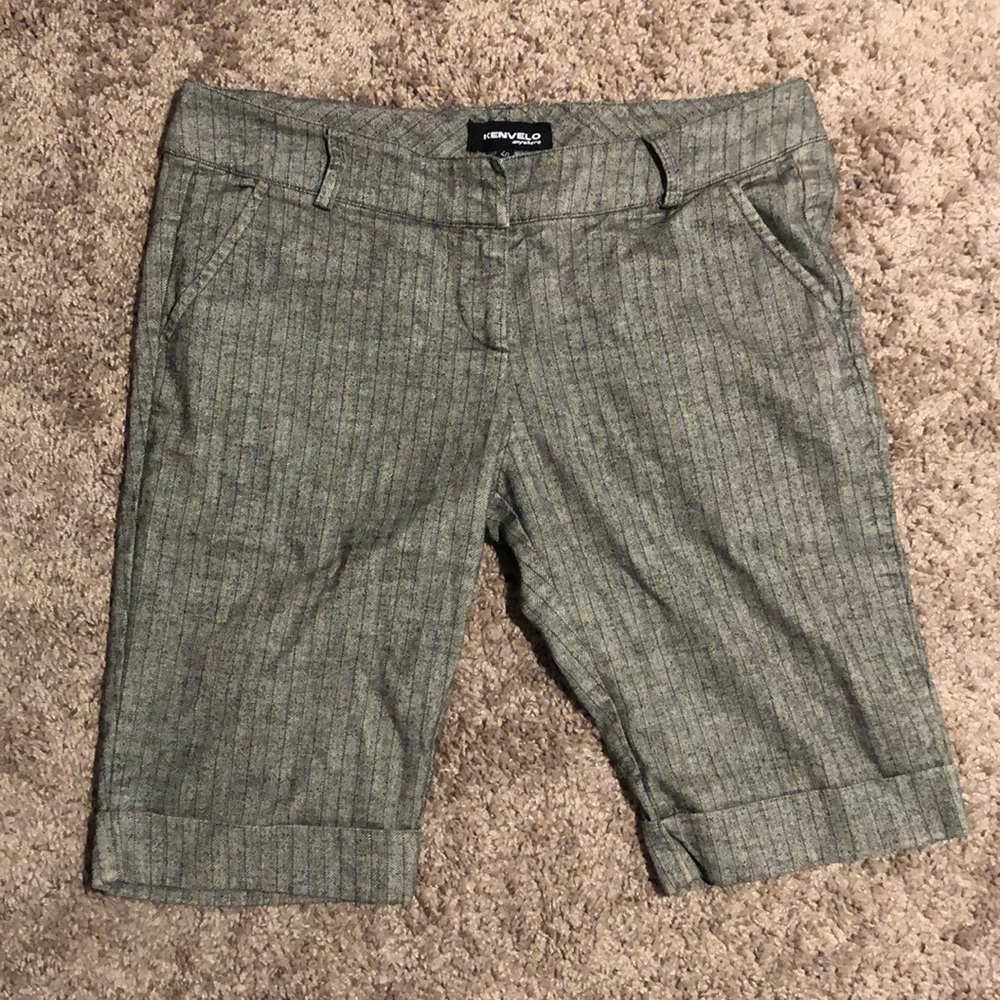 Pinstripe shorts by Kenvelo